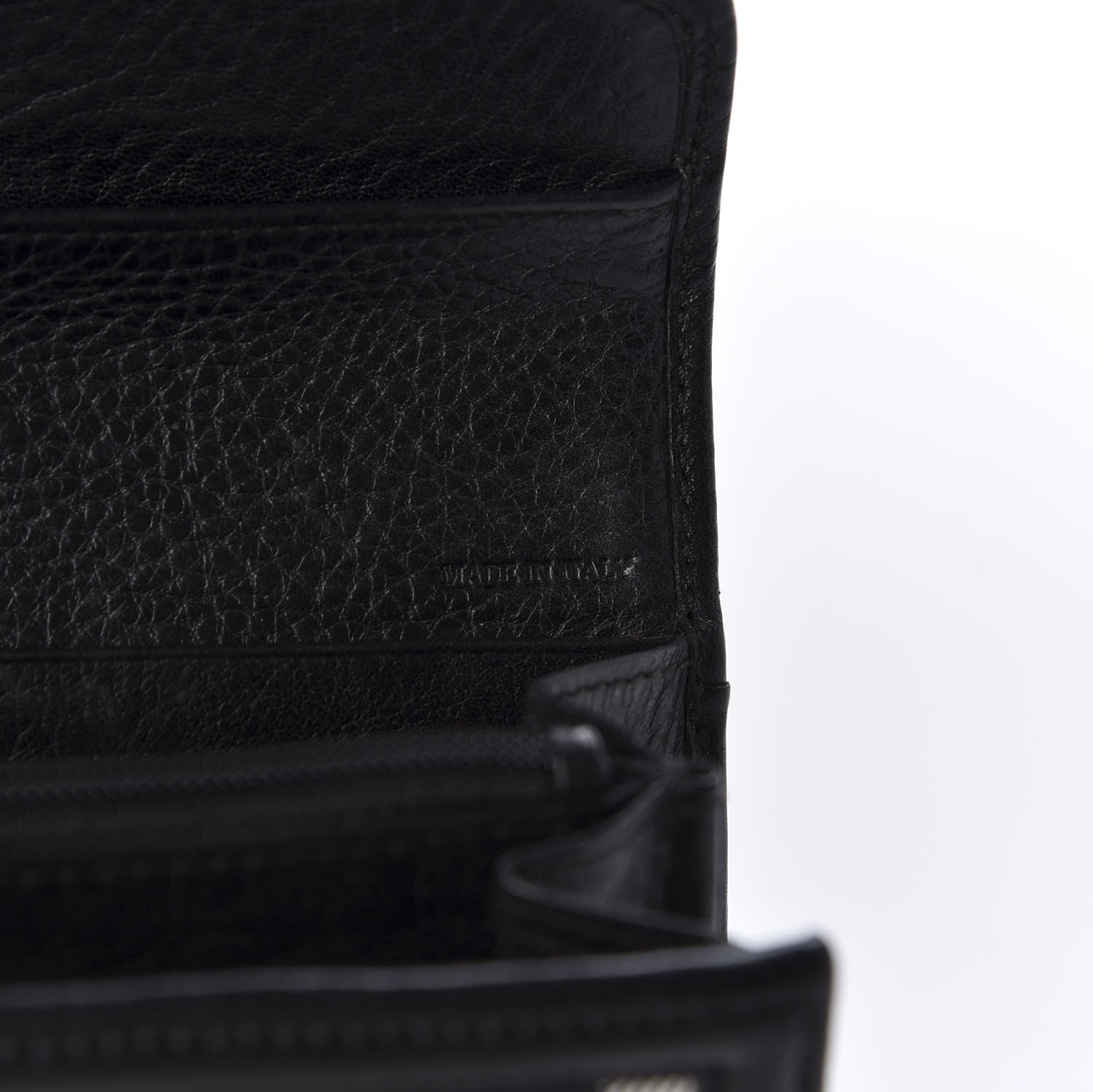 Burberry Calfskin Mega Check Continental Wallet Black 8 of 8