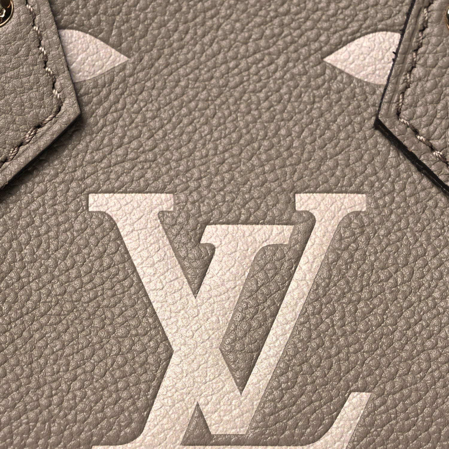 Louis Vuitton Empreinte Monogram Giant Nano Speedy Tourterelle Creme 7 of 9