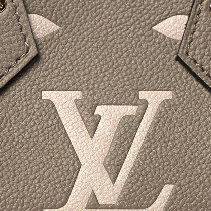Louis Vuitton Empreinte Monogram Giant Nano Speedy Tourterelle Creme 7 of 9