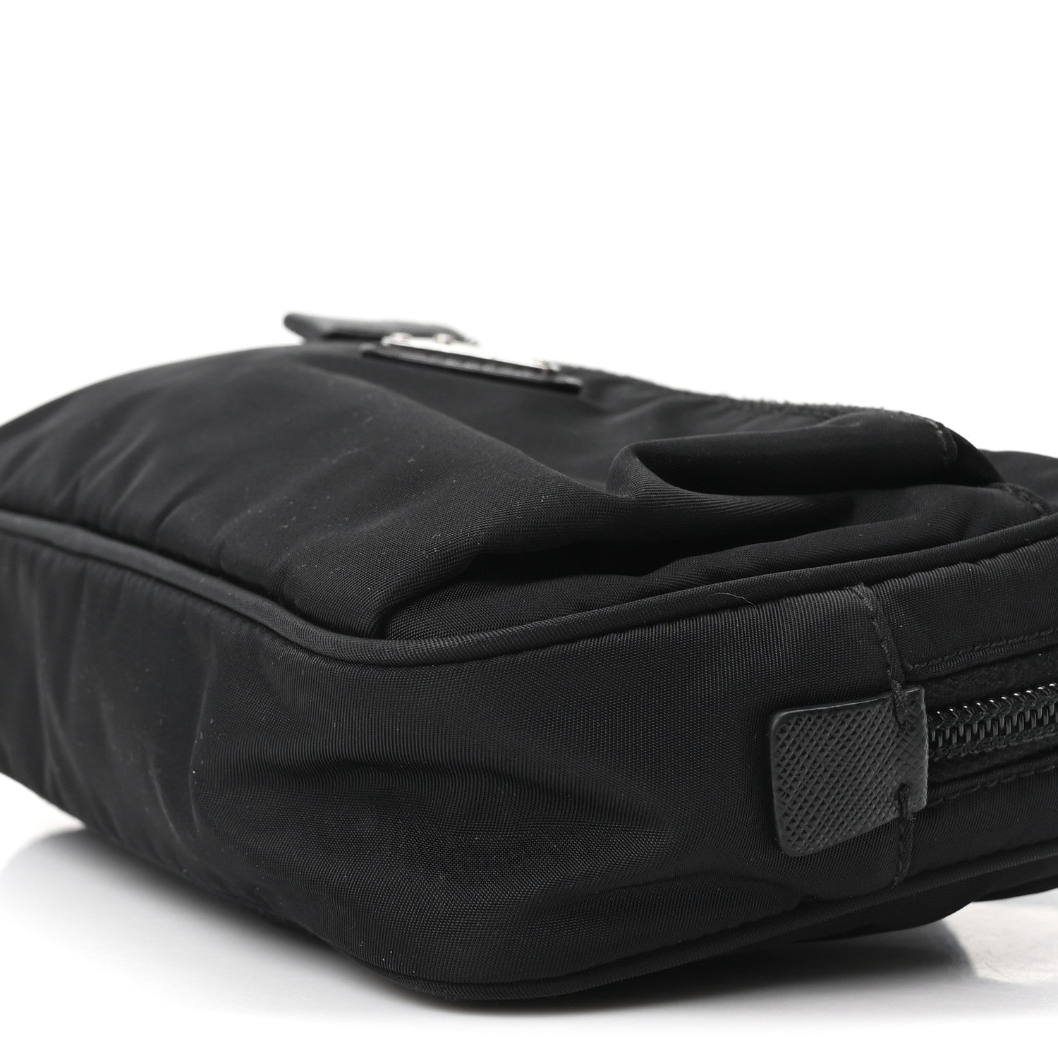Prada Tessuto Nylon Belt Bag Black 10 of 11