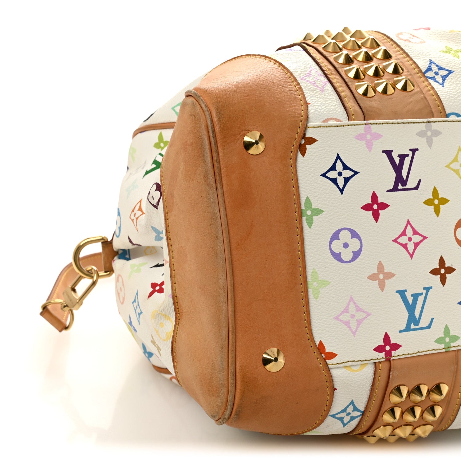 Louis Vuitton Monogram Multicolor Courtney GM White 14 of 19