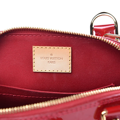 Louis Vuitton Vernis Alma BB Pomme D'Amour 6 of 9