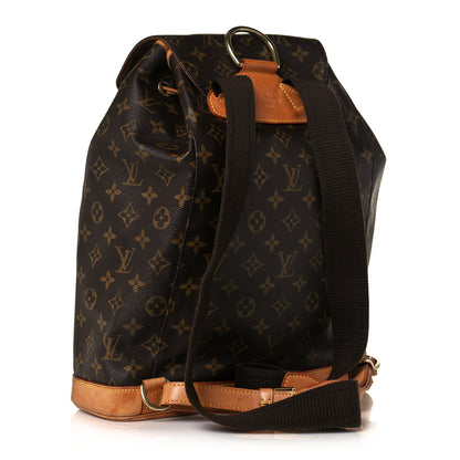 Louis Vuitton Monogram Montsouris GM Backpack 3 of 20