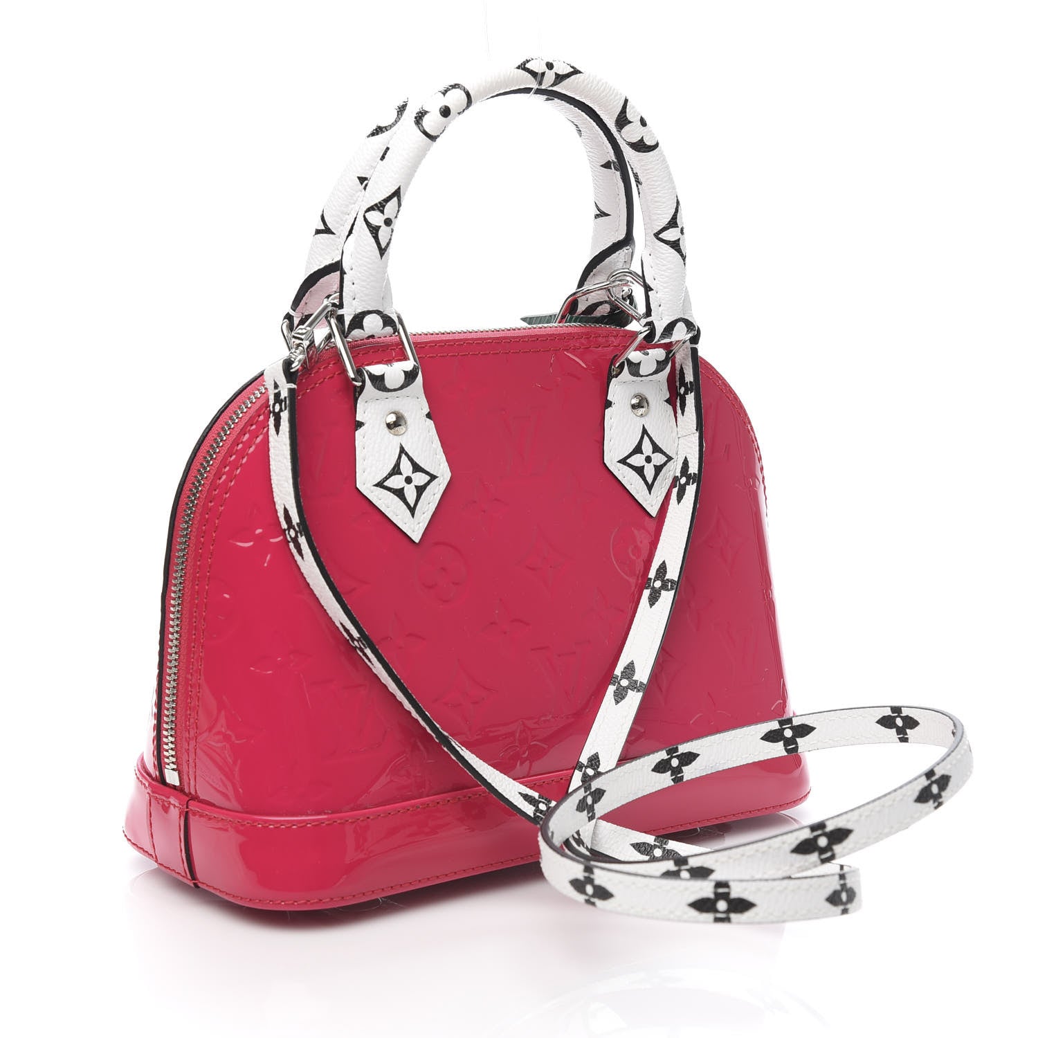 Louis Vuitton Vernis Alma BB Berlingot Pink 3 of 8