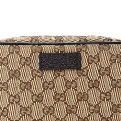 Gucci Monogram Belt Bag Dark Brown 10 of 10