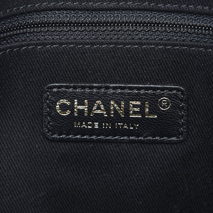 Chanel Patent Quilted Crown CC Double Zip Bag Dark Pink 6 of 9