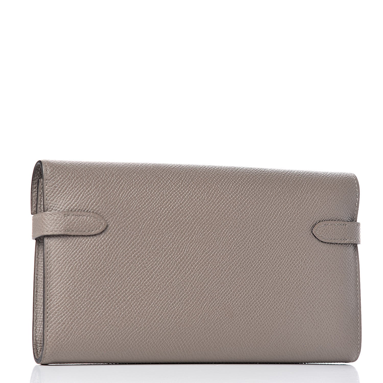Hermes Epsom Kelly Longue Wallet Gris Asphalte 3 of 8
