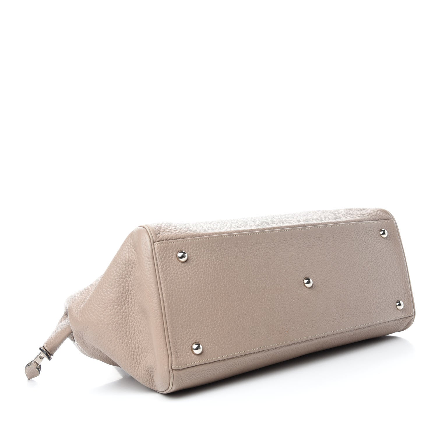 Hermes Taurillon Clemence Paris Bombay 37 Gris Tourterelle 4 of 21