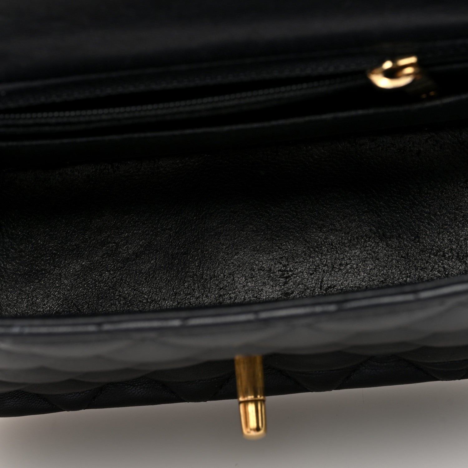 Chanel Lambskin Quilted Mini Square Flap Black 5 of 10
