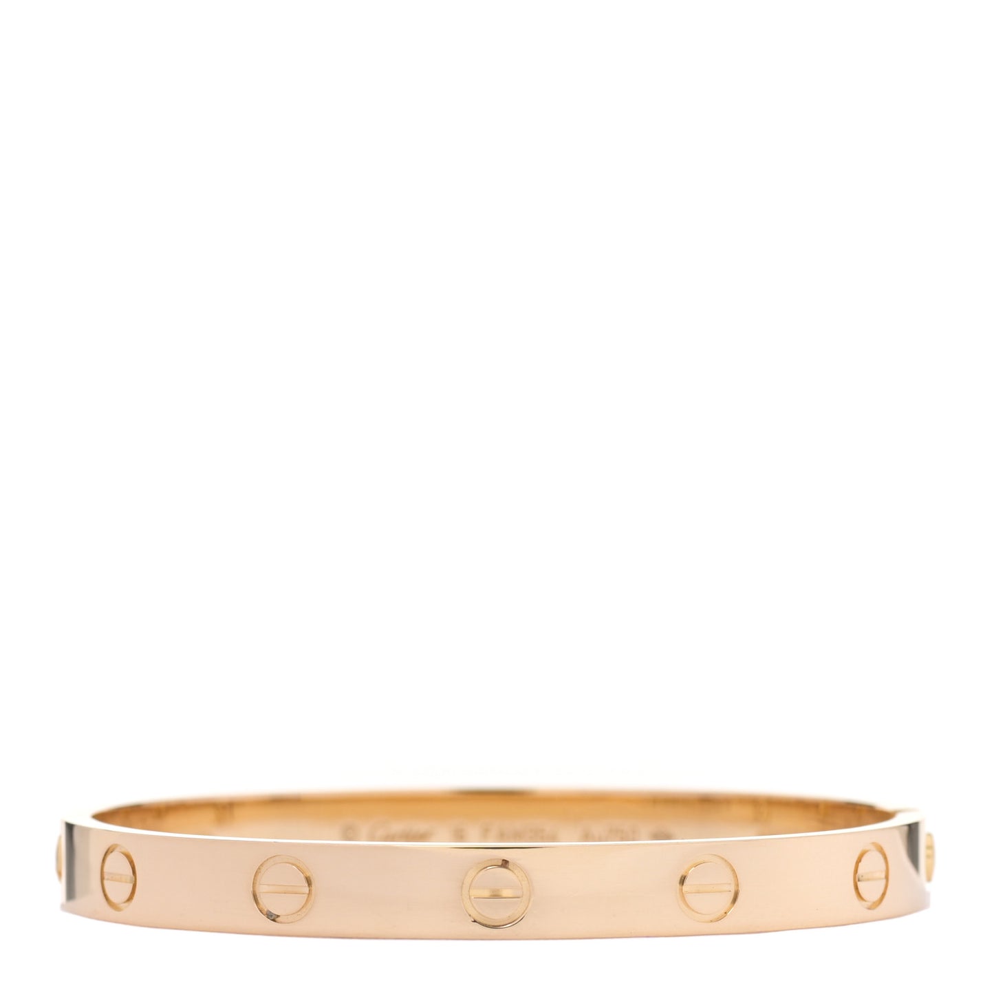 18K Yellow Gold LOVE Bracelet 16