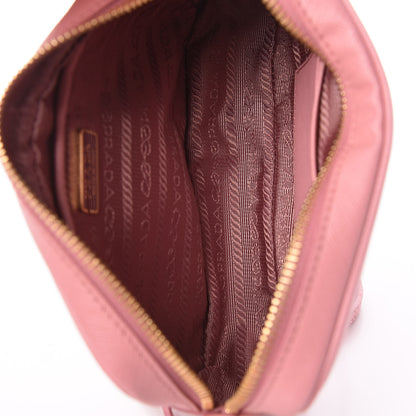 Prada Saffiano Lux Small Camera Crossbody Bag Petalo 7 of 9