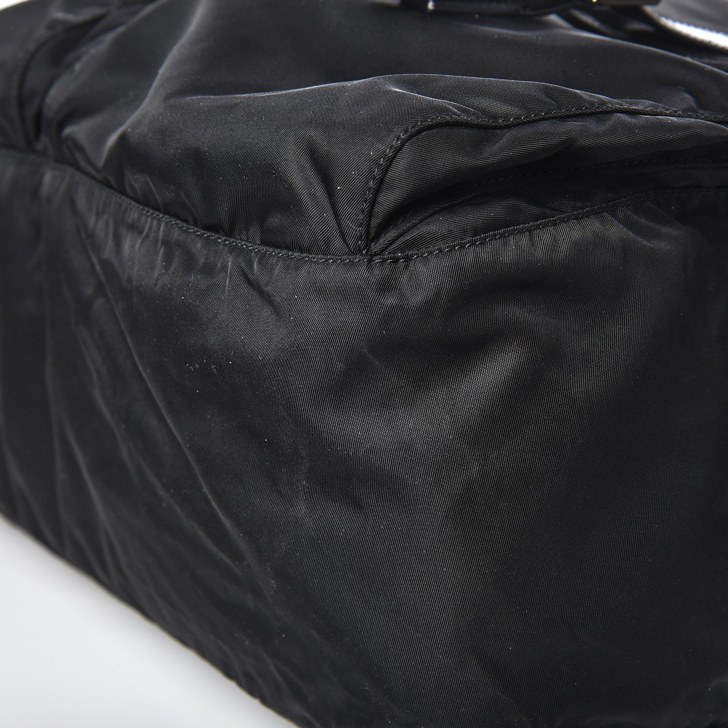 Prada Nylon Vela Messenger Bag Black 11 of 11