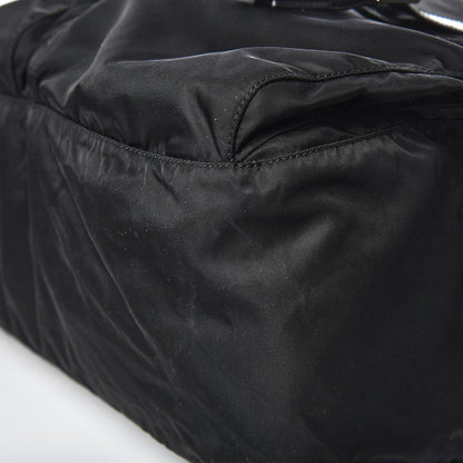 Prada Nylon Vela Messenger Bag Black 11 of 11
