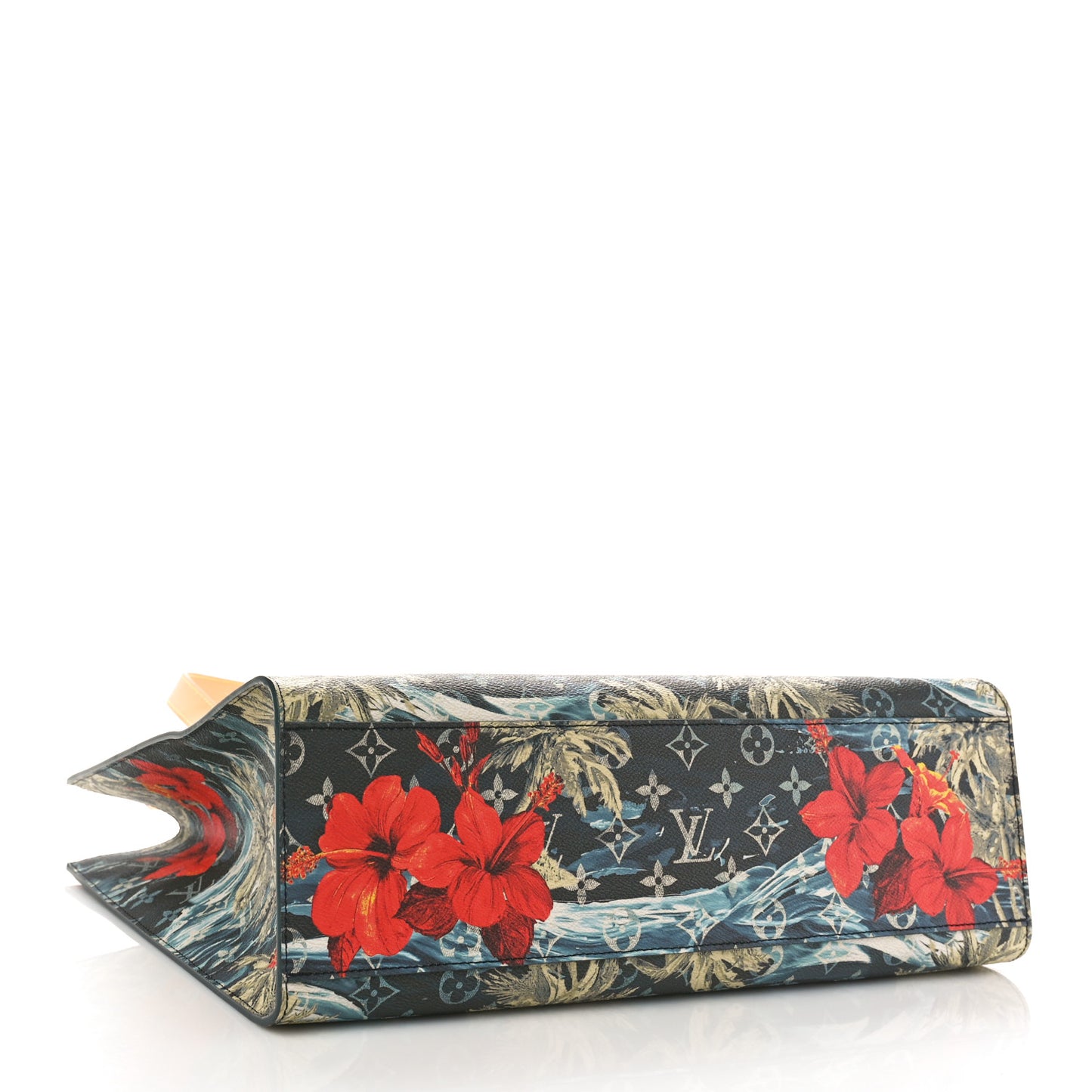 Monogram Surfin' Sac Plat 24H Navy Blue