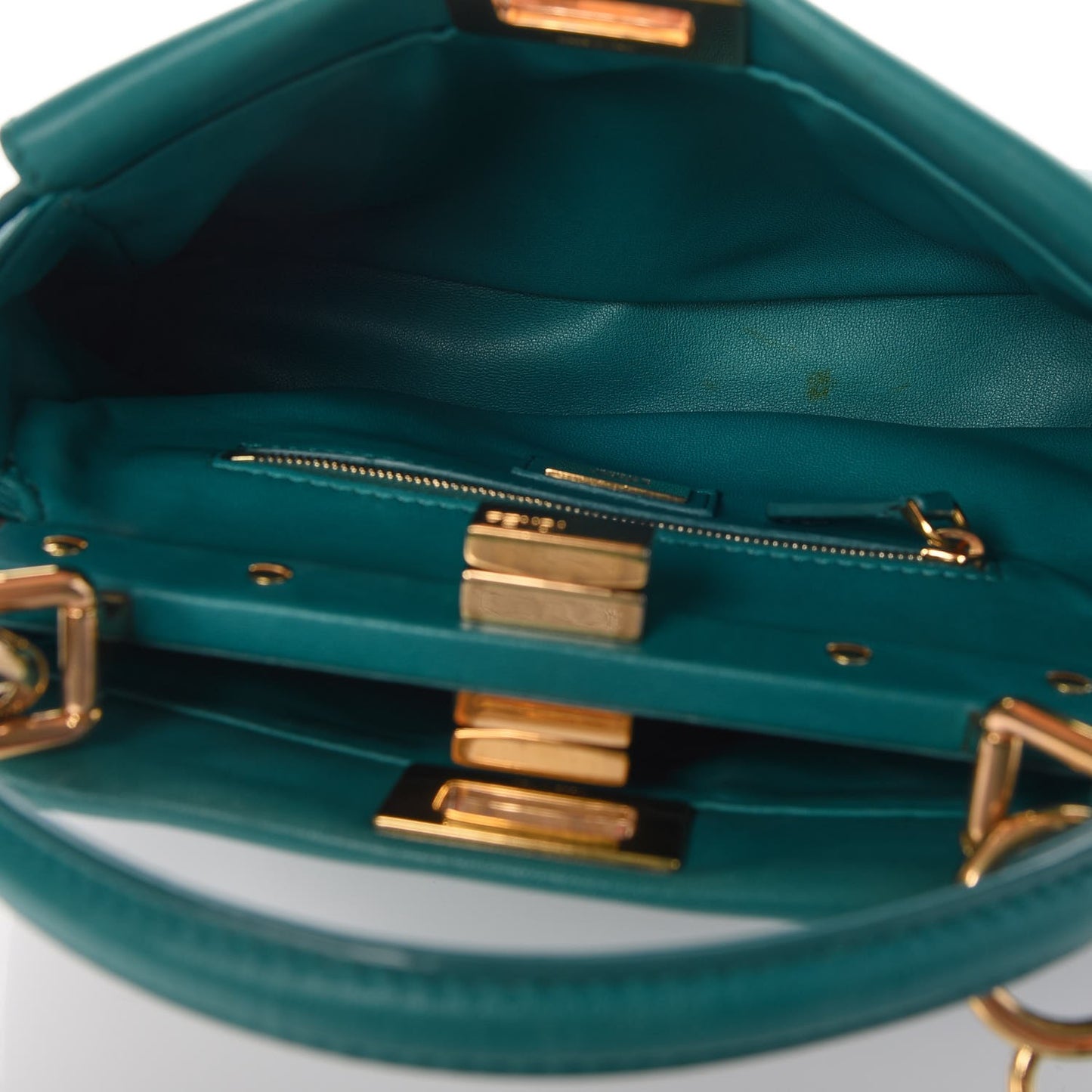 Nappa Mini Peekaboo Iconic Satchel Lago