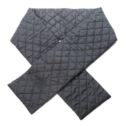 Chanel Nylon Quilted CC Scarf Black 2 of 4