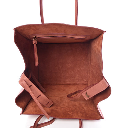Celine Shiny Grained Calfskin Medium Phantom Luggage Terracotta 5 of 14