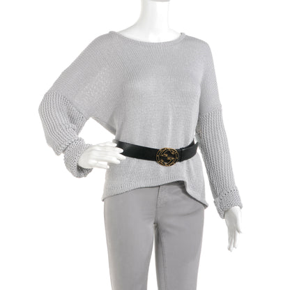 Gucci Leather Blondie GG Buckle Belt 80 32 Black 2 of 4