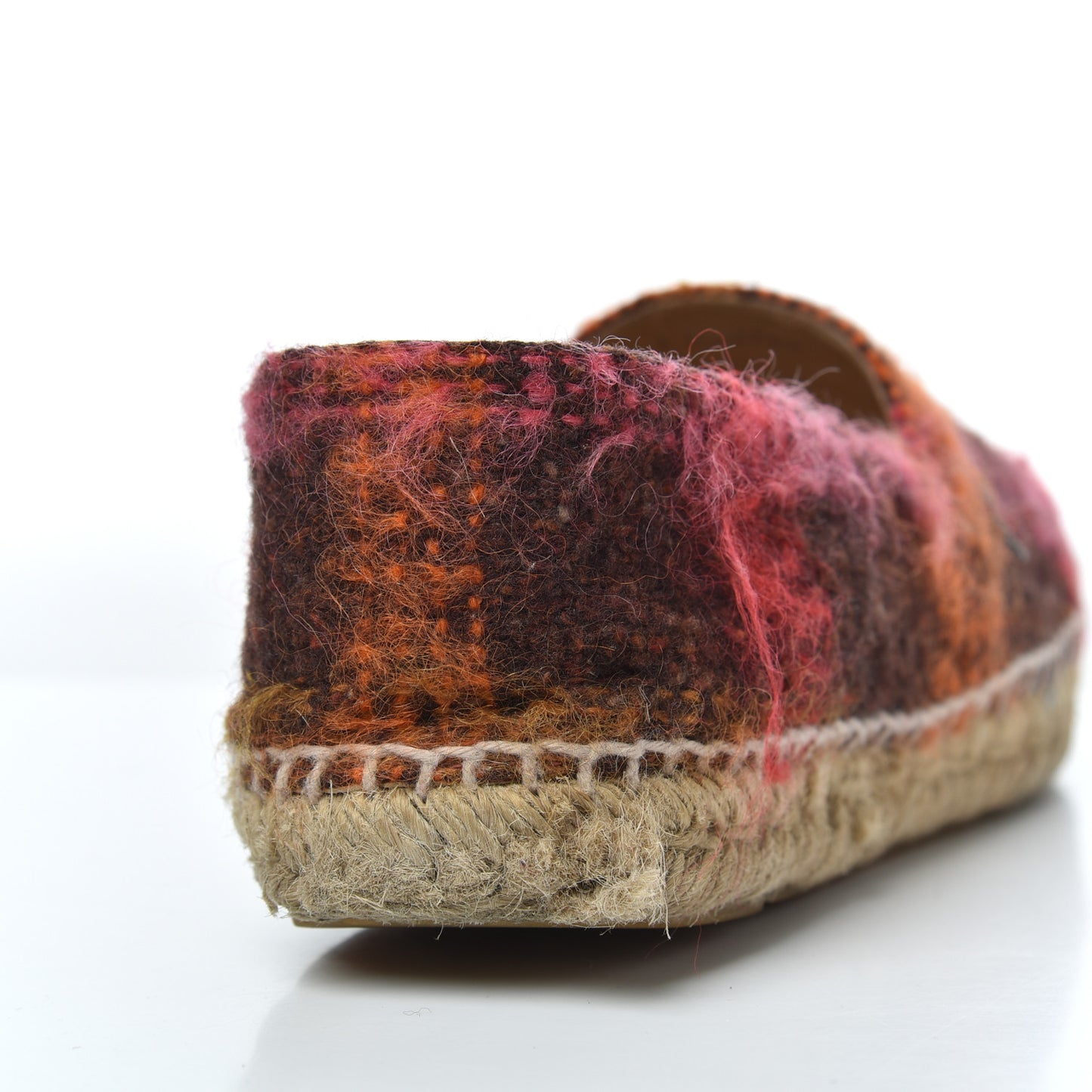 Tweed CC Espadrilles 41 Brown Pink