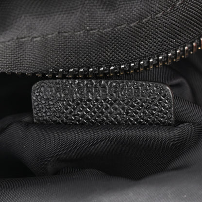 Burberry Nylon Jacquard Beat Check Sundorine Messenger Bag Black 7 of 10