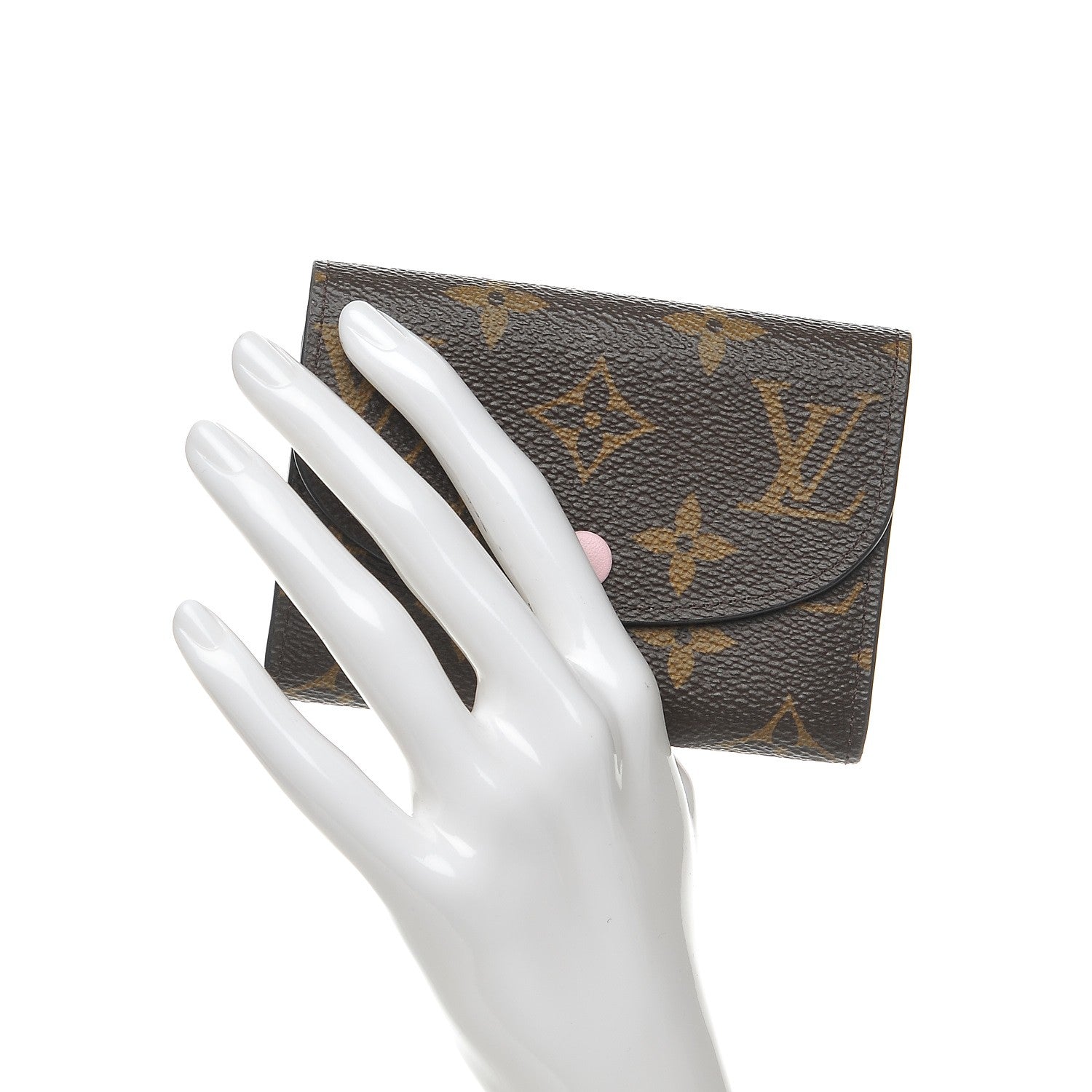 Louis Vuitton Monogram Rosalie Coin Purse Rose Ballerine 2 of 7