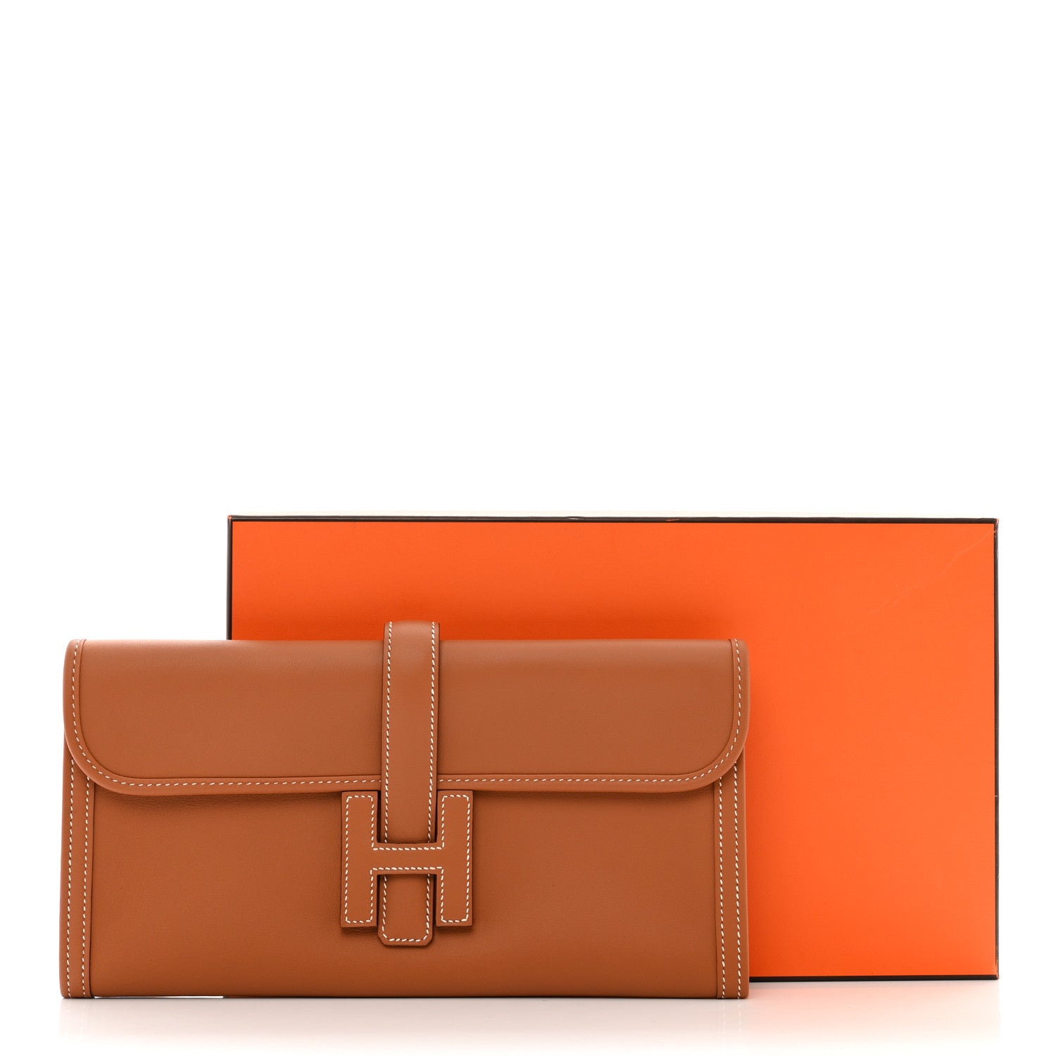 Hermes Swift Jige Elan 29 Clutch Gold 8 of 8