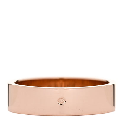 Hermes 18K Rose Gold PM Collier De Chien Ring 53 6.5 3 of 5