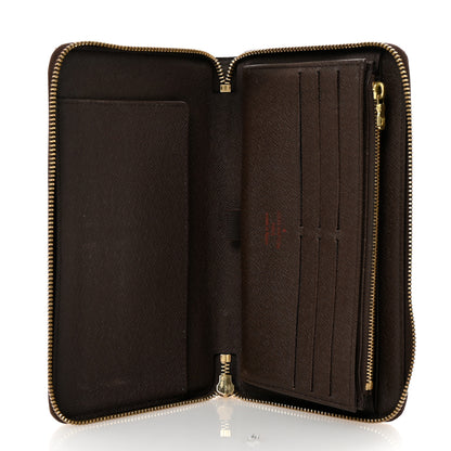 Louis Vuitton Damier Ebene Zippy Organizer Wallet 5 of 7