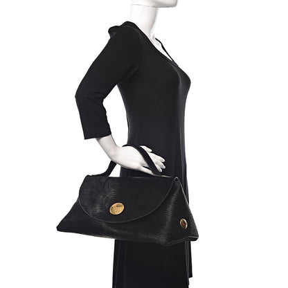 Celine Pony Hair Orb Bag Black 2 of 13