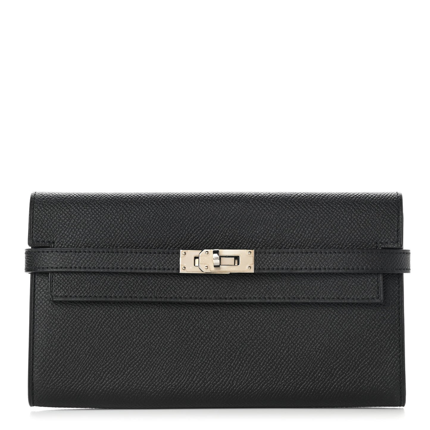 Epsom Kelly Longue Wallet Black