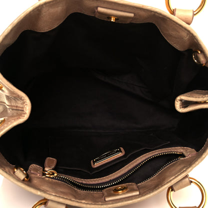 Miu Miu Vitello Shine Tote Beige 9 of 16