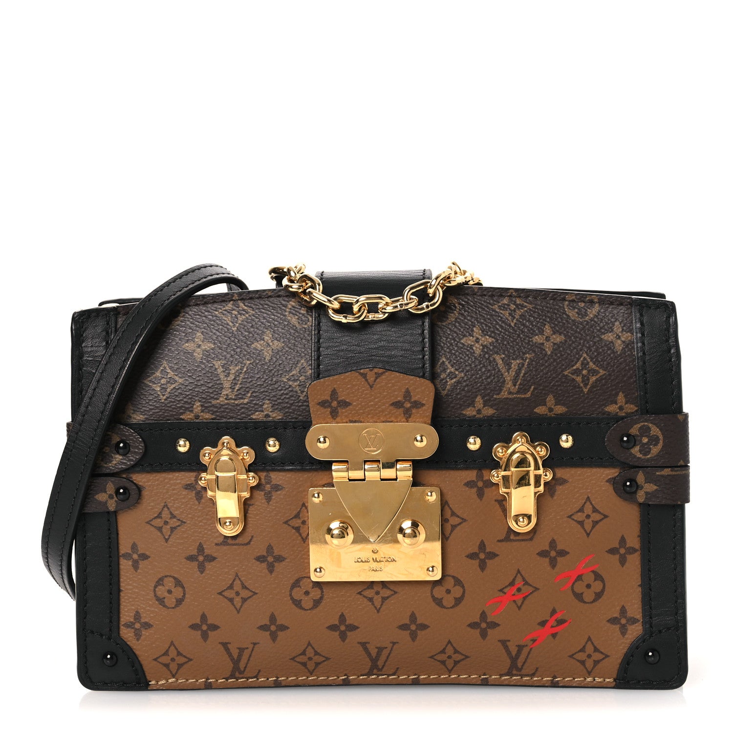 Louis Vuitton Reverse Monogram Trunk Clutch 1 of 10