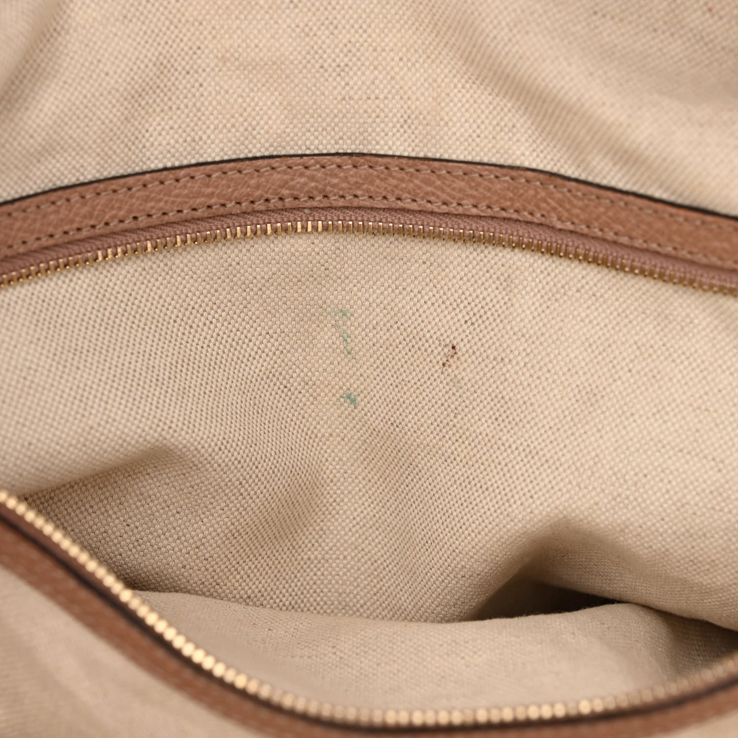 Monogram Large Bree Foldover Tote Beige Soft Pink