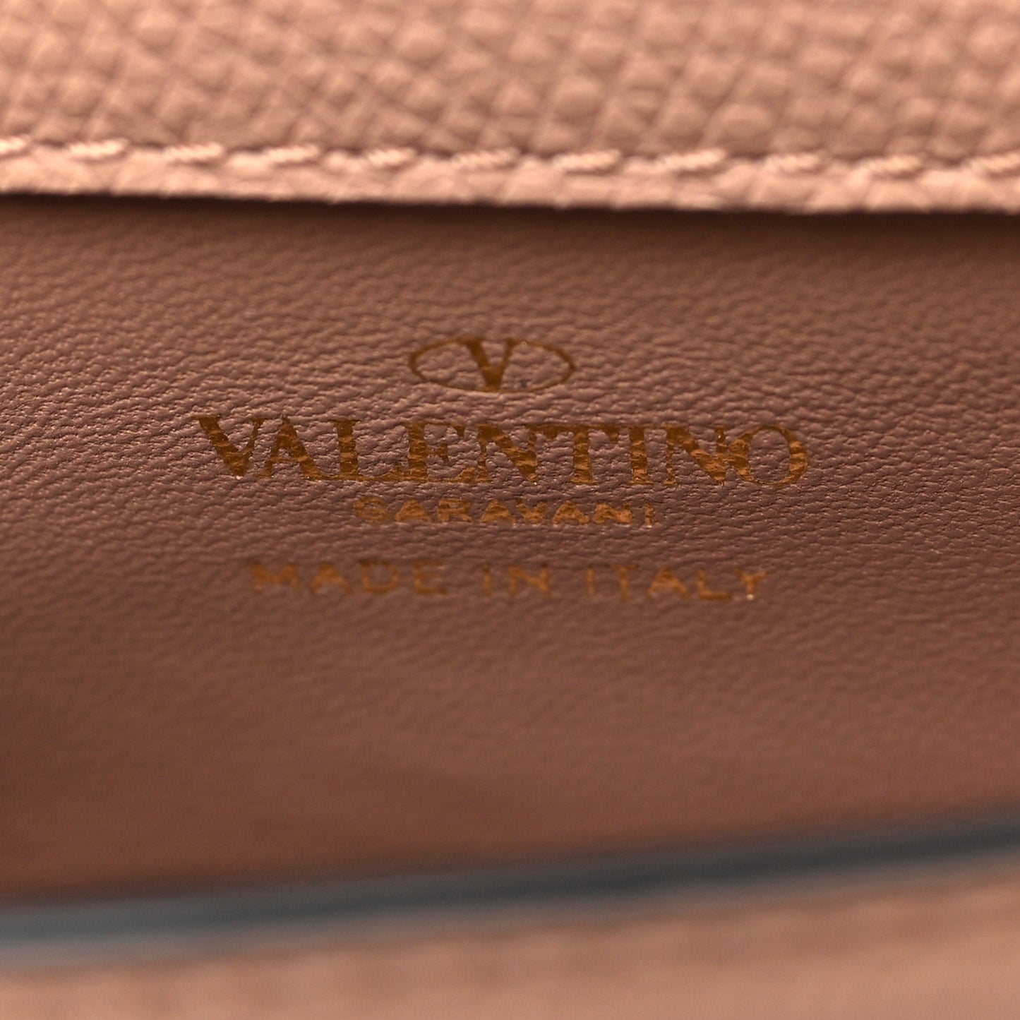 Calfskin Micro VSling Top Handle Bag Rose Cannelle