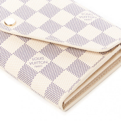 Louis Vuitton Damier Azur Sarah Wallet NM 4 of 9