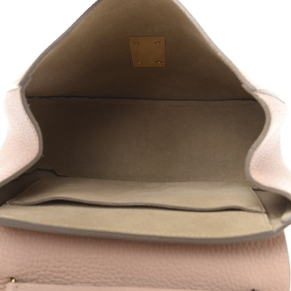 Chloe Grained Lambskin Drew Shoulder Bag Cement Pink 5 of 9