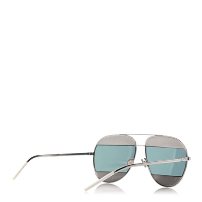 Christian Dior Split 1 Aviator Sunglasses Gold Silver 4 of 4
