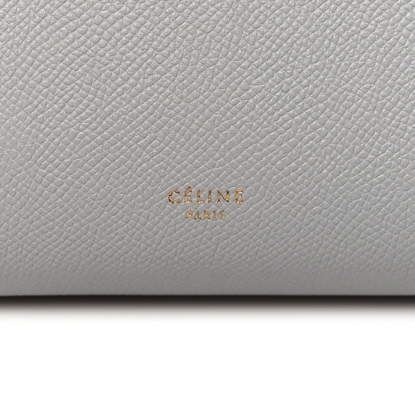 Grained Calfskin Micro Belt Bag Cloud