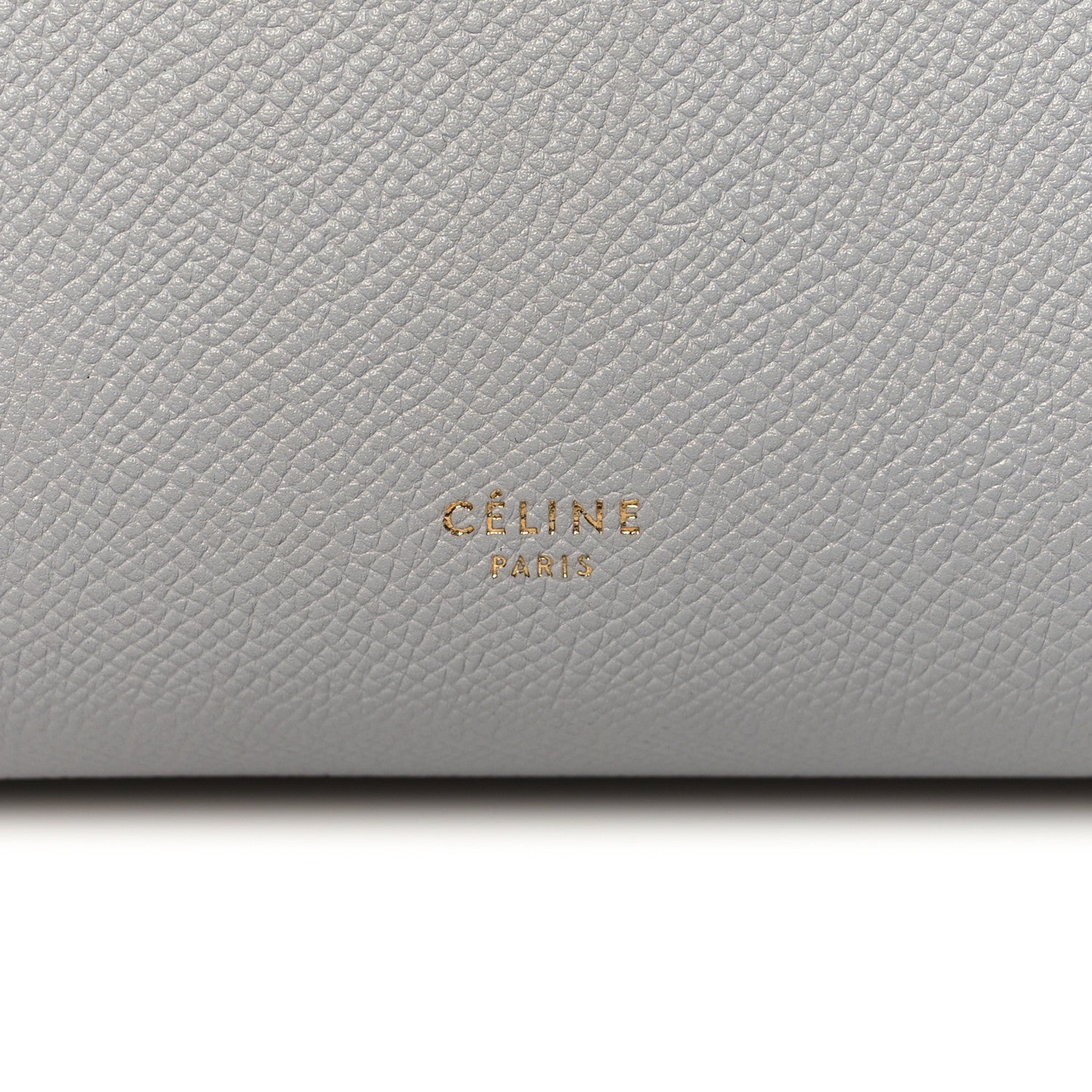 Celine Grained Calfskin Micro Belt Bag Cloud 6 of 12
