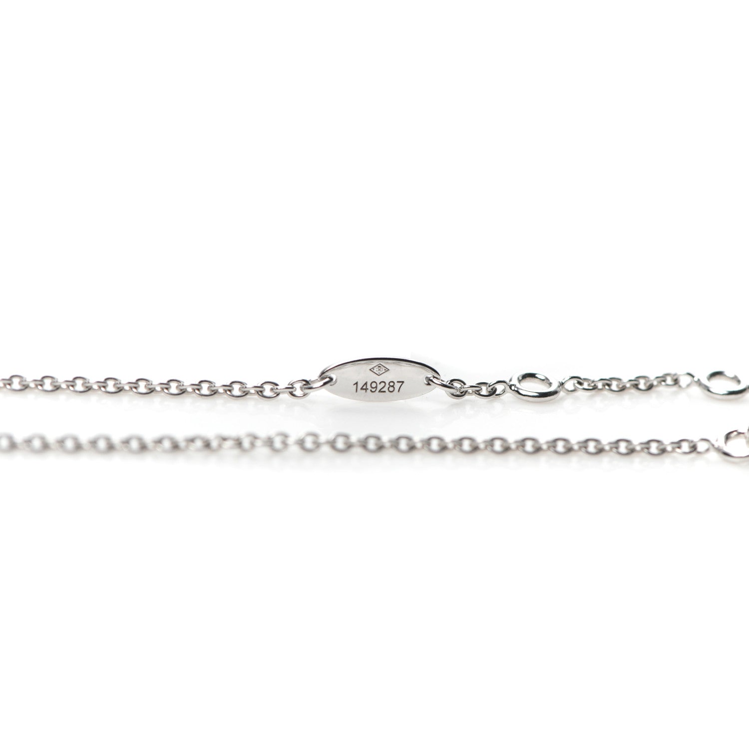 Christian Dior 18K White Gold Diamond Enamel Rose Des Vents Bracelet Pink 6 of 7