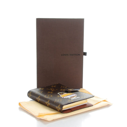 Louis Vuitton Monogram Chibi Kinoko Small Ring Agenda Cover 4 of 7