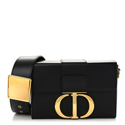 Christian Dior Box Calfskin 30 Montaigne Box Bag Black 1 of 10