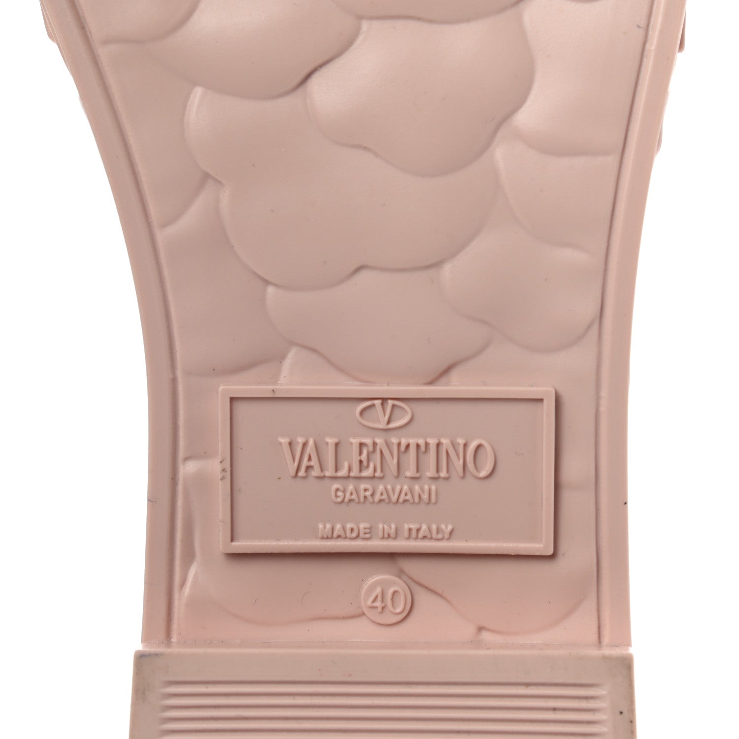 Valentino Garavani Rubber Atelier 03 Rose Edition 25/40mm Platform Slide Sandals 40 Rose Quartz 6 of 8