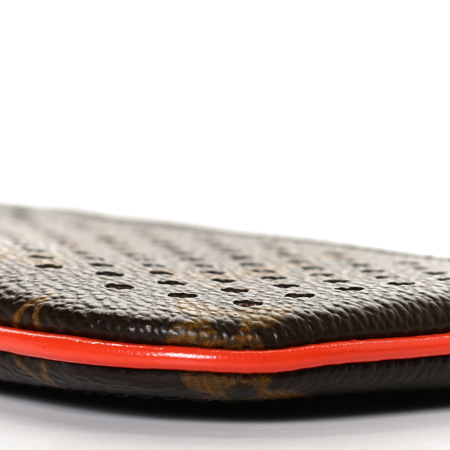 Louis Vuitton Monogram Perforated Key Pouch Orange 9 of 10
