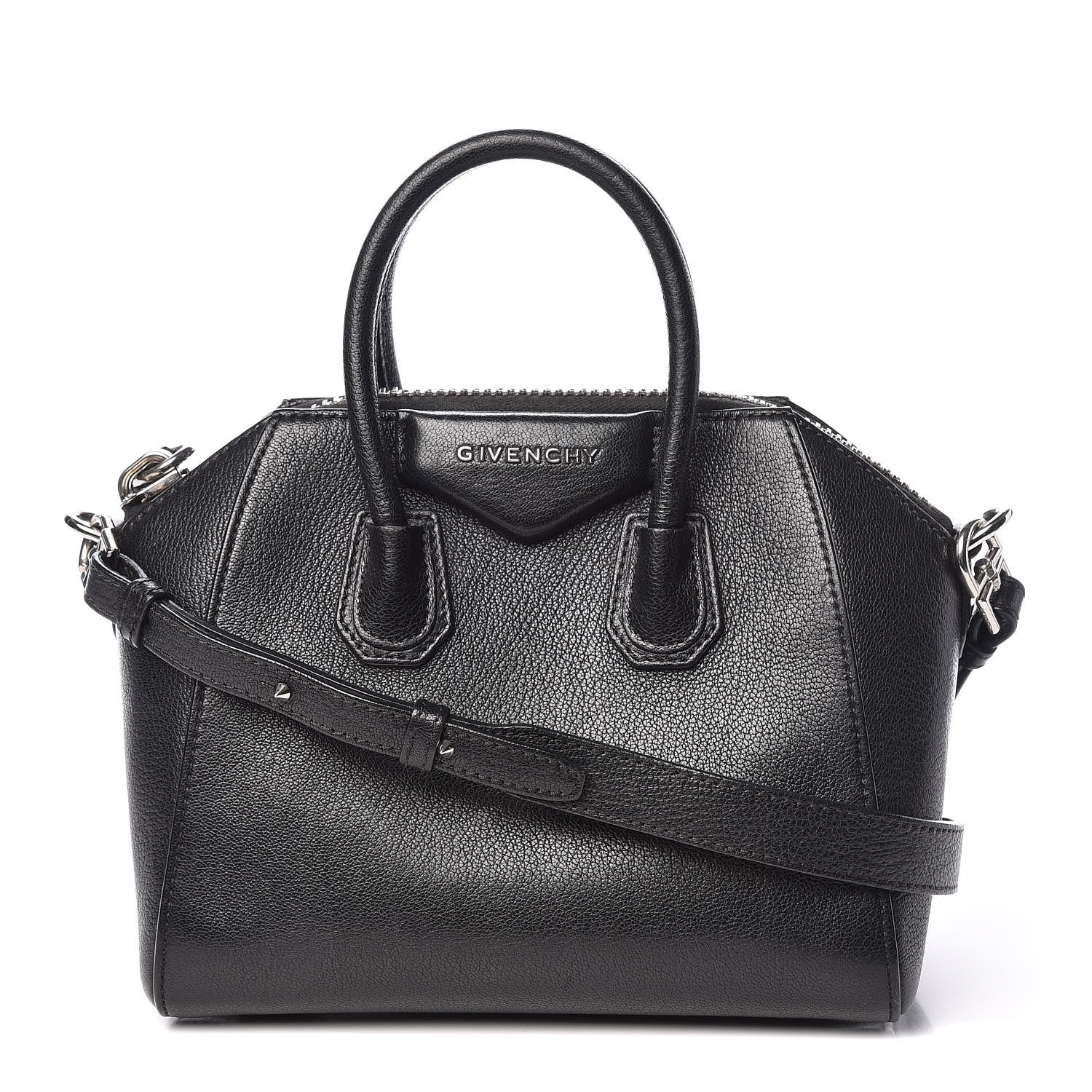 Givenchy Sugar Goatskin Mini Antigona Black 1 of 12