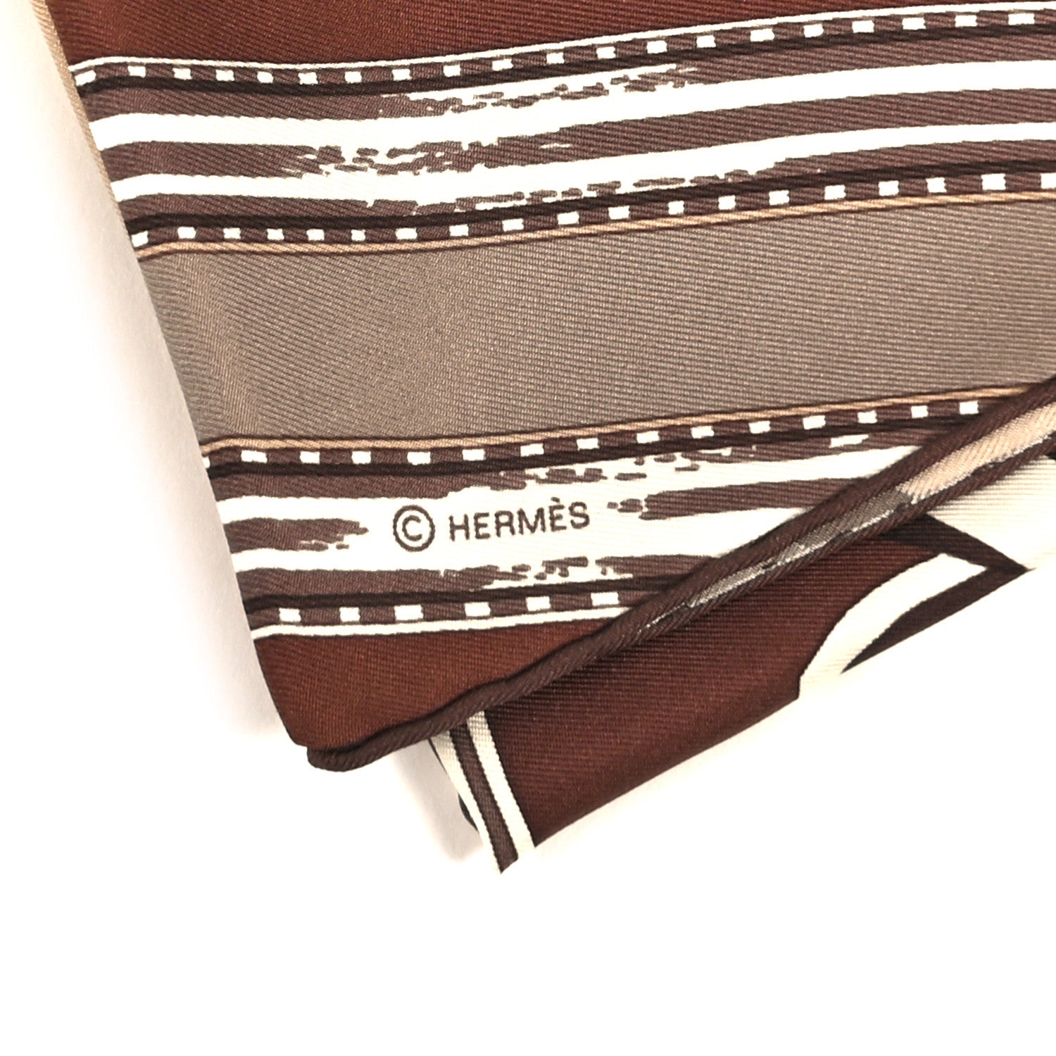 Hermes Silk Coupons Indiens Scarf 90 2 of 5