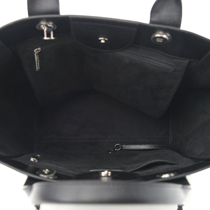 Chanel Caviar Small Studded Deauville Tote Black 5 of 11