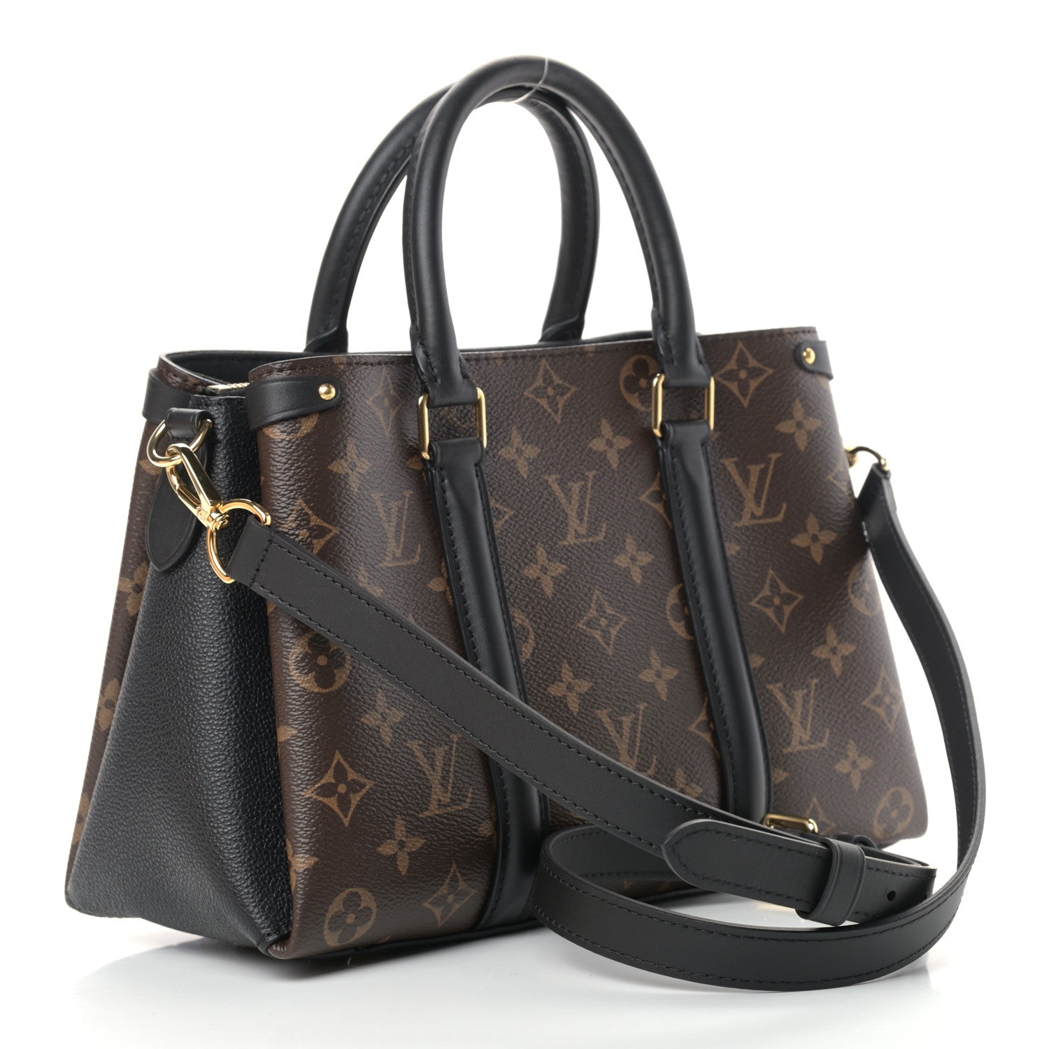 Louis Vuitton Monogram Soufflot BB Black 3 of 9