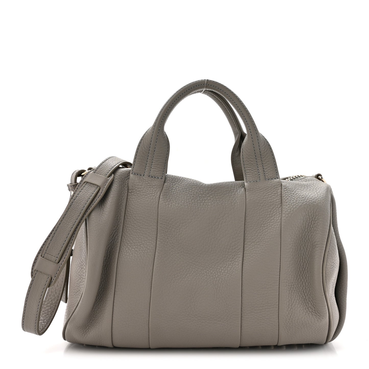 Pebbled Calfskin Rockie Mink Silver Hardware