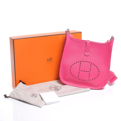 Hermes Epsom Evelyne III PM Rose Tyrien 5 of 8
